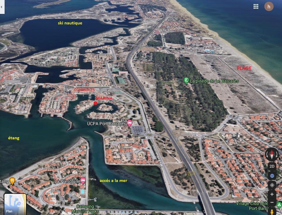 Apartmán Marina Les Pieds Dans L Eau Le Barcarès Exteriér fotografie